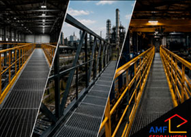 Passarelas industriais em Sorocaba — AMF Serralheria